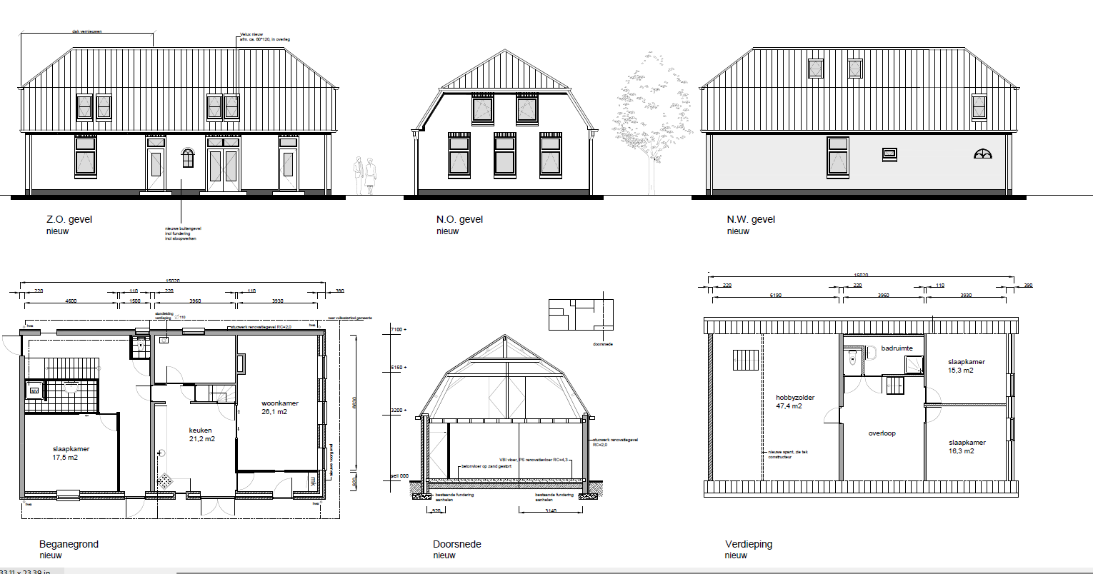 renovatie oude woonboerderij